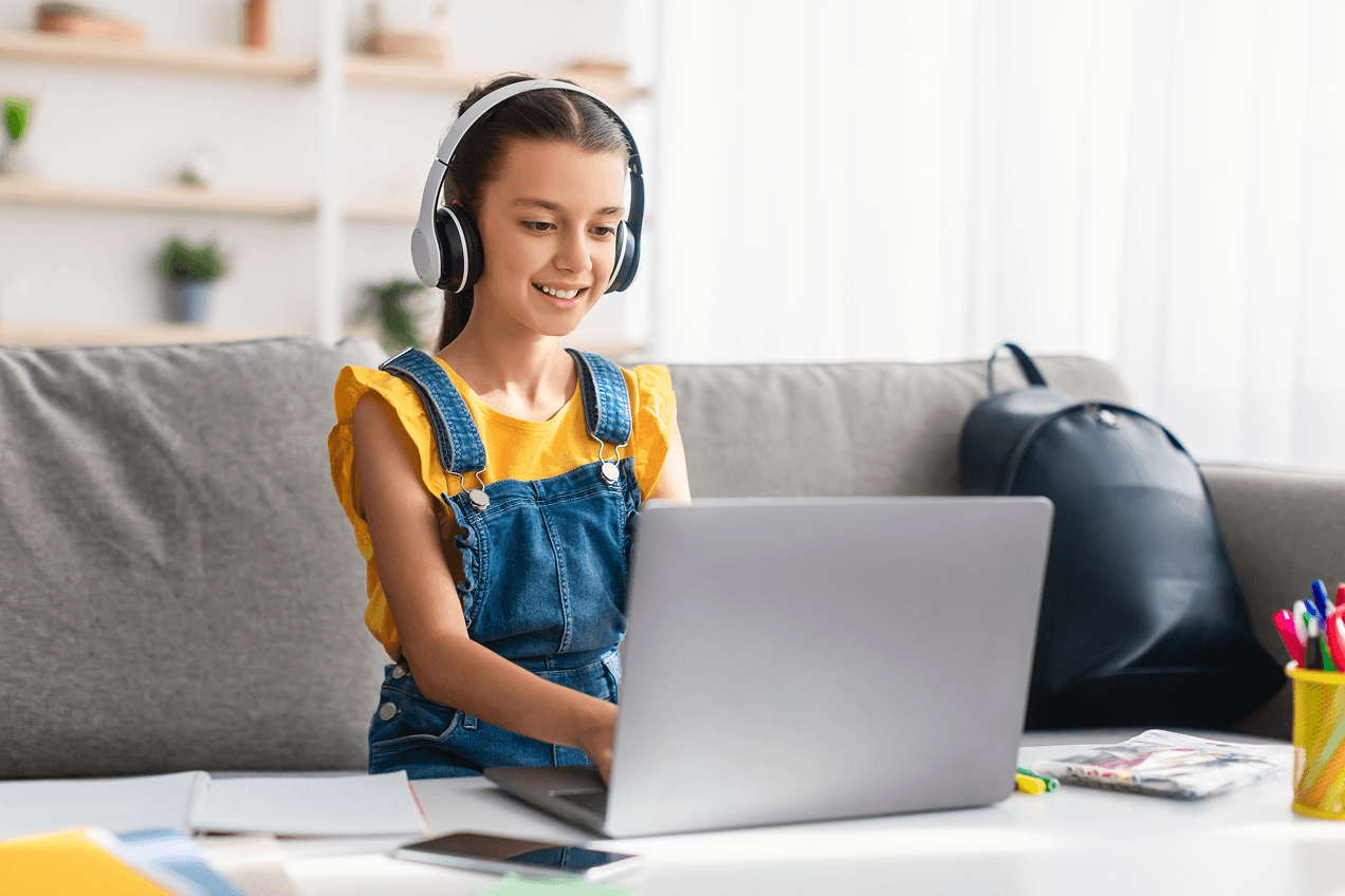 Student using TutorGym